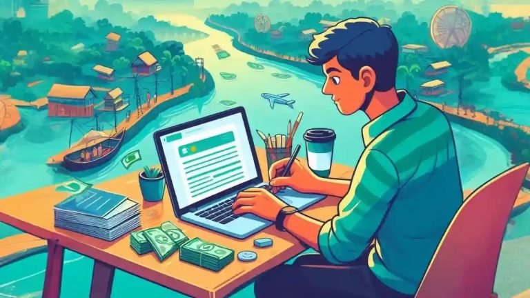 ব্লগিং করে আয়