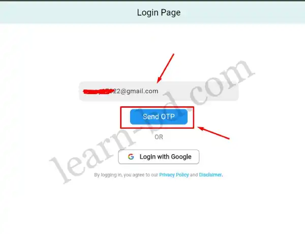 ভেরিফিকেশন কমপ্লিট করে লগইন