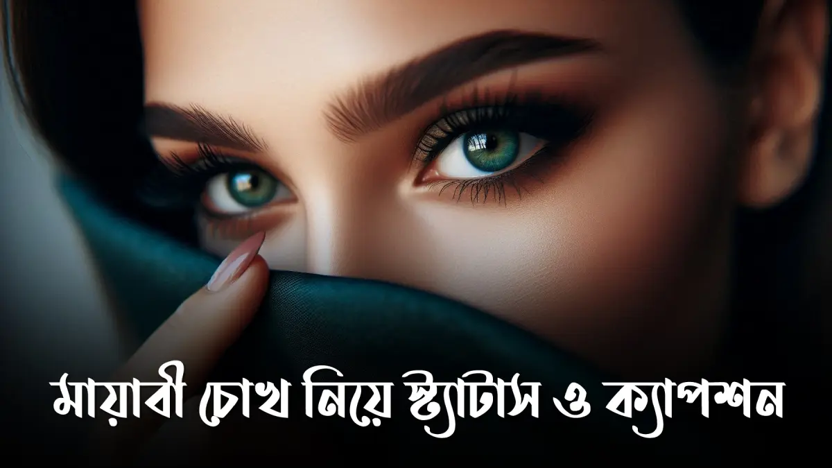 মায়াবী চোখ নিয়ে স্ট্যাটাস