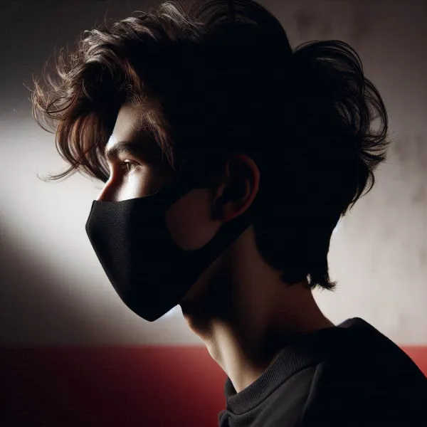 মাস্ক পরা ছেলেদের পিক