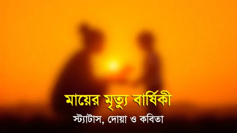 মায়ের মৃত্যু বার্ষিকী স্ট্যাটাস