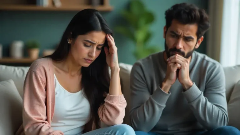 স্বামী স্ত্রীর কষ্টের মেসেজ